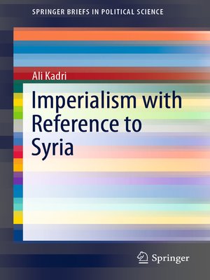 cover image of Imperialism with Reference to Syria